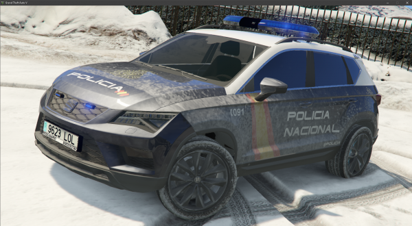 PrototIpo Policía Nacional Seat Ateca