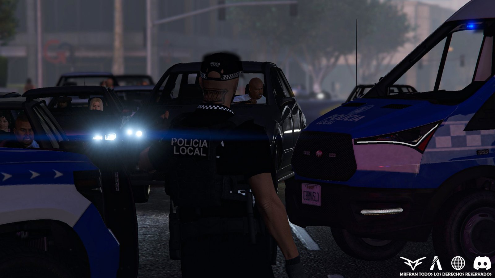 🚓 PACK POLICÍA LOCAL DE CÁDIZ – UNIFORMES | JEFATURA | VEHÍCULOS [FiveM] 🚓